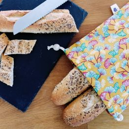 Sacs à pain écologiques en coton OEKO-TEX pour baguettes et pains de campagne | Zéro déchet et réutilisable